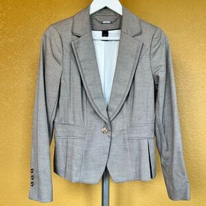 WHBM White House Black Market Emilya Blazer Suit Light Brown